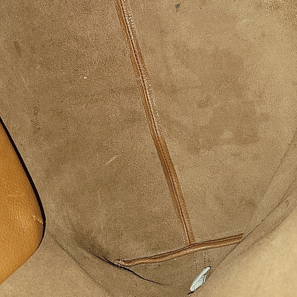 Large Madewell Tan Leather Tote Bag - Picture 11 of 15